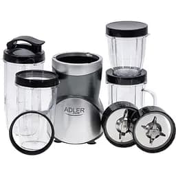 Фітнес-блендер Adler AD 4084 500Вт/ Pulse/ скляні пляшки 1x700мл,2x500мл,1x300мл/ - мініатюра 3
