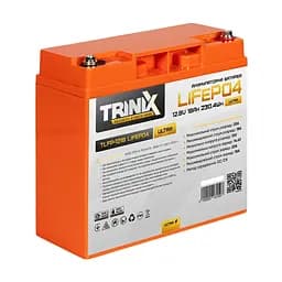 Акумуляторна батарея літій-залізо-фосфатна 12.8В 18А*год Trinix TLFP-1218 Ultra LiFePO4 (Orange) (44-00092) - мініатюра 3
