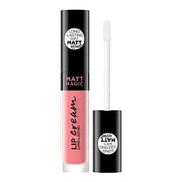 Жидкая матовая губная помада Eveline Matt Magic Lip Cream, тон 02, 4,5 мл (LBL4MAMT02)