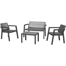 Набор мебели Keter Emily Patio set с графитом.