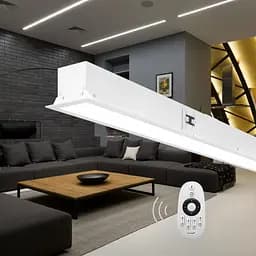 Вбудований керований лінійний світильник X-LED 100Вт білий (2020х42х45)