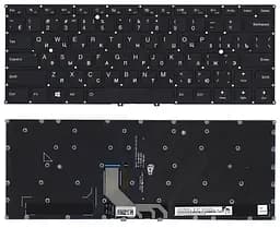 Клавіатура для ноутбука Lenovo (920-13IKB) Black з підсвічуванням (Light), (No Frame)