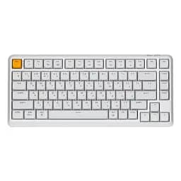 Keychron Клавіатура механічна J1 82Key, K pro Brown, WL/BT/USB-A, QMK, Hot-swap, EN/UKR, RGB, білий - мініатюра 4