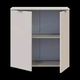 Комод Doros Рон 3 2 фасади Кашемір 80х38х81 (41516045) - мініатюра 7