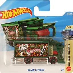 Базова машинка Hot Wheels HW Heavyweights Raijin Express зелений (5785) JJJ27-N521