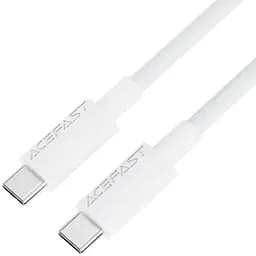 Кабель Acefast C18-03 USB-C to USB-C braid charging data cable белый