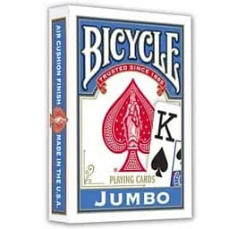 Карти гральні United States Playing Card Company Bicycle Jumbo Index (red blue) (00088)