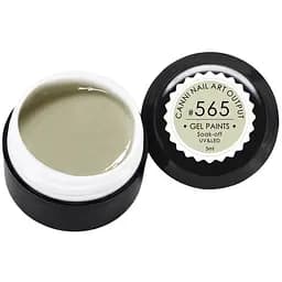 Гель-фарба Canni №565, 5 мл світла болотно-жовта