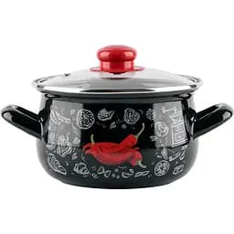 Кастрюля Gusto GT-T-118-P Перчинка 3.1 л (87695)