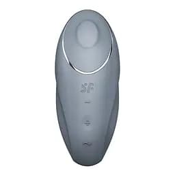 Вибростимулятор-пульсатор Satisfyer Tap & Climax 1 Bluegrey, эффект постукивания пальцем Satisfyer SX0568 99303