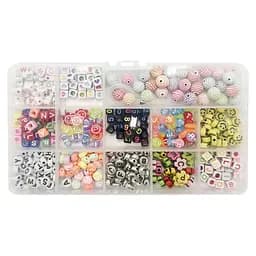 Набір бус для створення прикрас Bambi 035-145 волосінь в комплекті