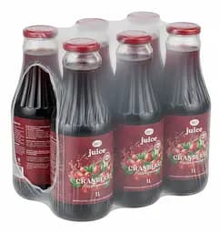 Сік "Журавлиний" 1л. 6 шт. в упаковці