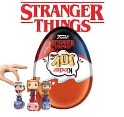 Комплект Kinder Joy 4  шт Дивні Дива Funko Netflix Stranger Things по 20 г - мініатюра 2