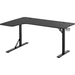 Комп'ютерний стіл GamePro г-подібний чорний (GDC216)