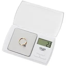 Весы ювелирные Adler AD 3161 белые