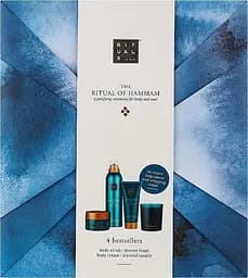 Набор The Ritual Of Hammam (sh/gel 200ml + b/cr 100ml + b/scr 125gr + Candle 140gr)