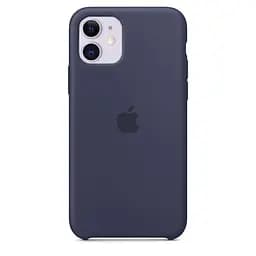 Чехол Silicone Case для Apple iPhone 11 (Midnight Blue) ААА [41532]