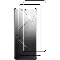 Захисне скло DK для Xiaomi 14 Pro 3D Full Glue 020985 black 2 шт.