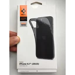 Чохол Spigen Liquid Crystal Flex для iPhone 15 Space Crystal ACS06482 прозорий силіконовий - мініатюра 2