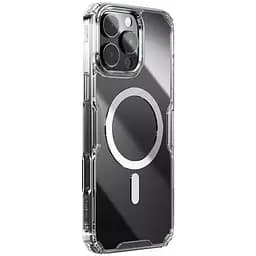TPU чохол Nillkin Nature Pro Magnetic для Apple iPhone 16 Pro (6.3) Безбарвний (прозорий)