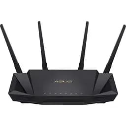 Бездротовий маршрутизатор Asus RT-AX58U V2 (90IG06Q0-MO3B00) (WiFi6 AX3000 4 антени) - мініатюра 3