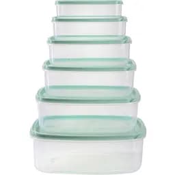 Набір контейнерів Violet House Green 6 шт. (0496 GREEN прям. наб. LARGE)