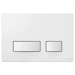 Клавіша змиву Cersanit Movi для інсталяції Aqua біла K97-514, Білий