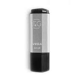Флеш-накопичувач USB 64GB T&G 121 Vega Series Silver (TG121-64GBSL) - мініатюра 2