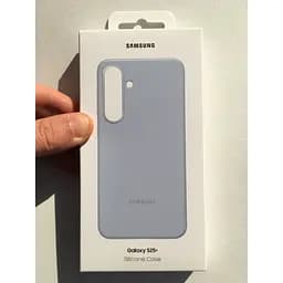 Оригінальний силіконовий чохол Samsung Silicone Case для Samsung Galaxy S25 Plus Light Blue EF-PS936CLEGWW - мініатюра 2