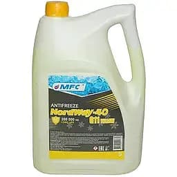 Антифриз МФК NordWay-40 G11 -26ºC 4.8 кг жовтий