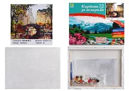 Набір для розпису по номерах Міст у парку, TK Group, 30x40 см, 31113