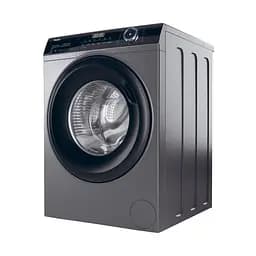 Пральна машина Haier фронтальна, 9кг, 1400, A+++, 60см, дисплей, пара, інвертор, люк чорний, прямий привод, сріблястий (HW90-B14939S8) - мініатюра 5