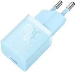 Мережевий зарядний пристрій Baseus GaN5 Fast Charger (Xiaomini) Type-C 30W CCGN070603 Blue - мініатюра 3