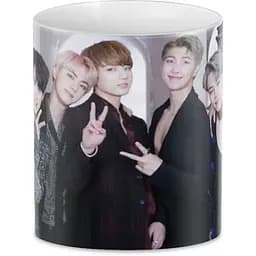 Кухоль GeekLand Bangtan Boys BTS BTS.02.05 330 мл білий