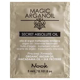 Олія для інтенсивного лікування Nook MAGIC ARGANOIL SECRET Absolute Oil 3 мл