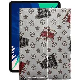 Чохол StatusCASE з екошкіри для планшету Apple iPad Pro 11 2018 Луі-Вітон-білий