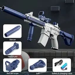 Водяний автомат електричний акумуляторний Water Gun M416 - мініатюра 8