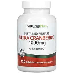Клюква Nature's Plus 1000 ультра 120 таблеток (NTP3952)