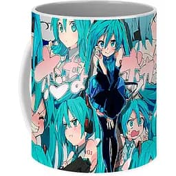 Кружка GeekLand Hatsune Miku Хатсуне Микиэмоции VC 02.24 330 мл белая