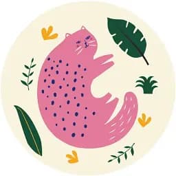 Картина по номерам Brushme Розовая стена (Размер L) 40x40 см