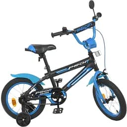 Велосипед дитячий Profi 14 дюймів синій 223367