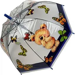 Детский зонт-трость полуавтомат Rain 75 см разноцветный