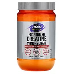 Креатин Creatine Monohydrate Micronized, 500 грам NOW 000301137