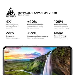 Захисне скло на TECNO Spark 30 Pro 4G (KL7) з олеофобним покриттям, Pro, повне проклеювання, антистатичний і пиловідштовхуючий шар, 9H, самоклеючеся, 2.5D, на весь екран, антистатичний клей, ArmorStandart (ARM83308) - мініатюра 5