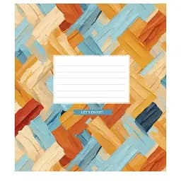 Зошит учнівський Школярик Color notes 024-3368L-3 в лінію 24 аркушів 