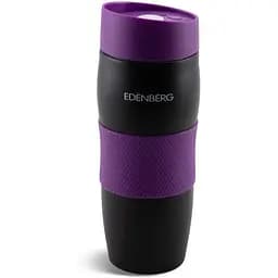 Термокружка Edenberg из нержавеющей стали 380 мл фиолетовая (EB-622)