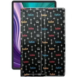 Чехол StatusCASE из экокожи для планшета Lenovo Pad 2021 Фэшн черный