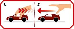 Конструктор Revel машинка Rallye Car with Pullback Motor червоний 00910 - мініатюра 7