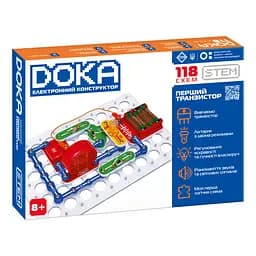 Конструктор електронний DOKA "118 СХЕМ" DOKA D70701 - мініатюра 1