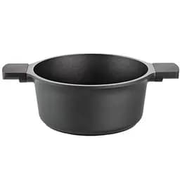 Кастрюля Guzzini Cooking индукционная 20 см темно-серая (9832033)